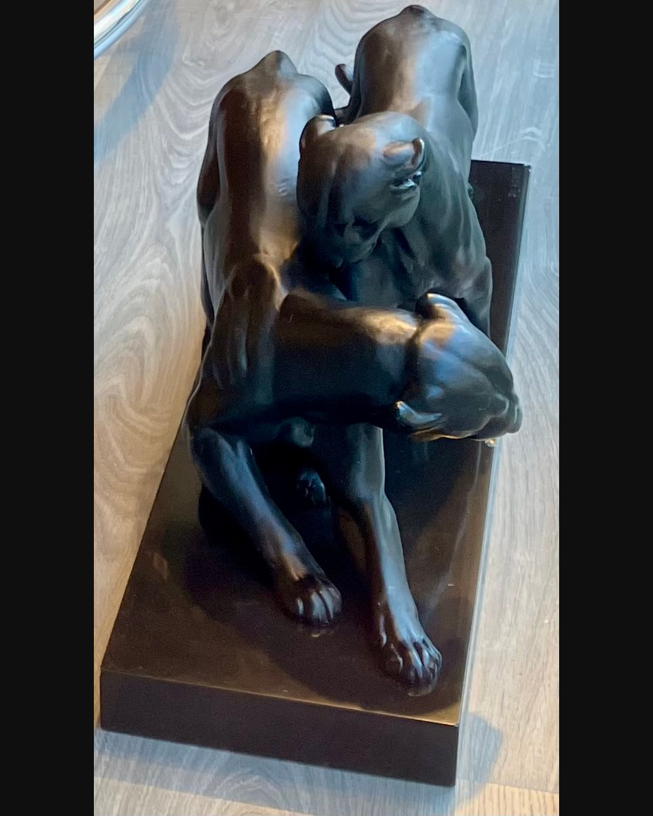 Panther-Paar, signiert: Plagnet – Bild 3