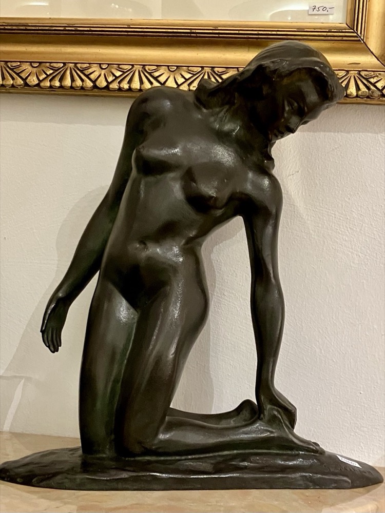 Bronze Figure, signed: S.Zélikson